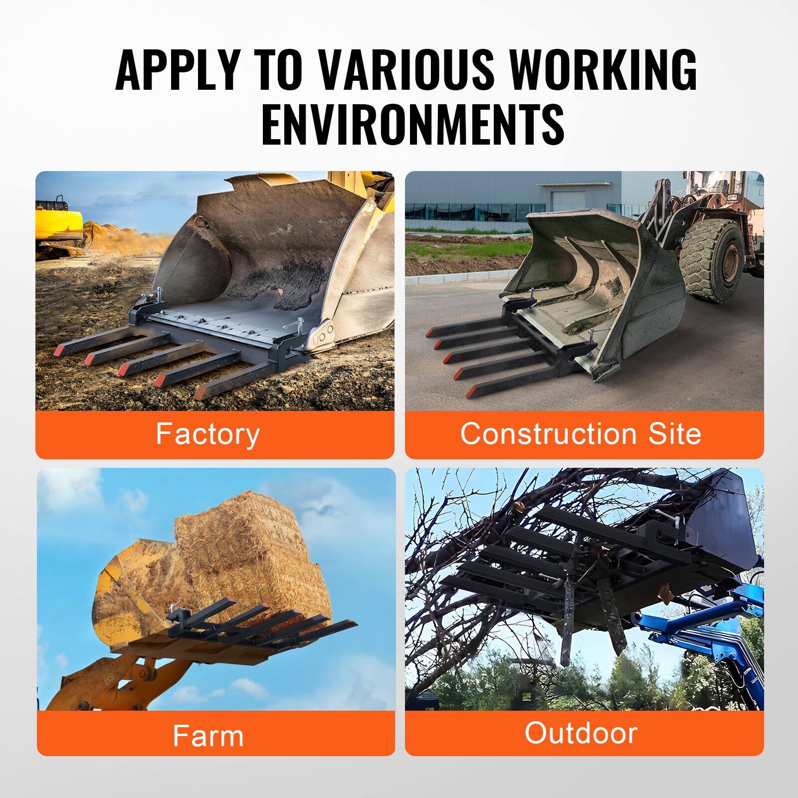 APPLY TO VARIOUS WORKING ENVIRONMENTS

- Factory
- Construction Site
- Farm
- Outdoor