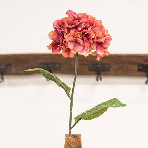 Angle. BreeBe - Mauve Hydrangea Stem - 28" - Multi.