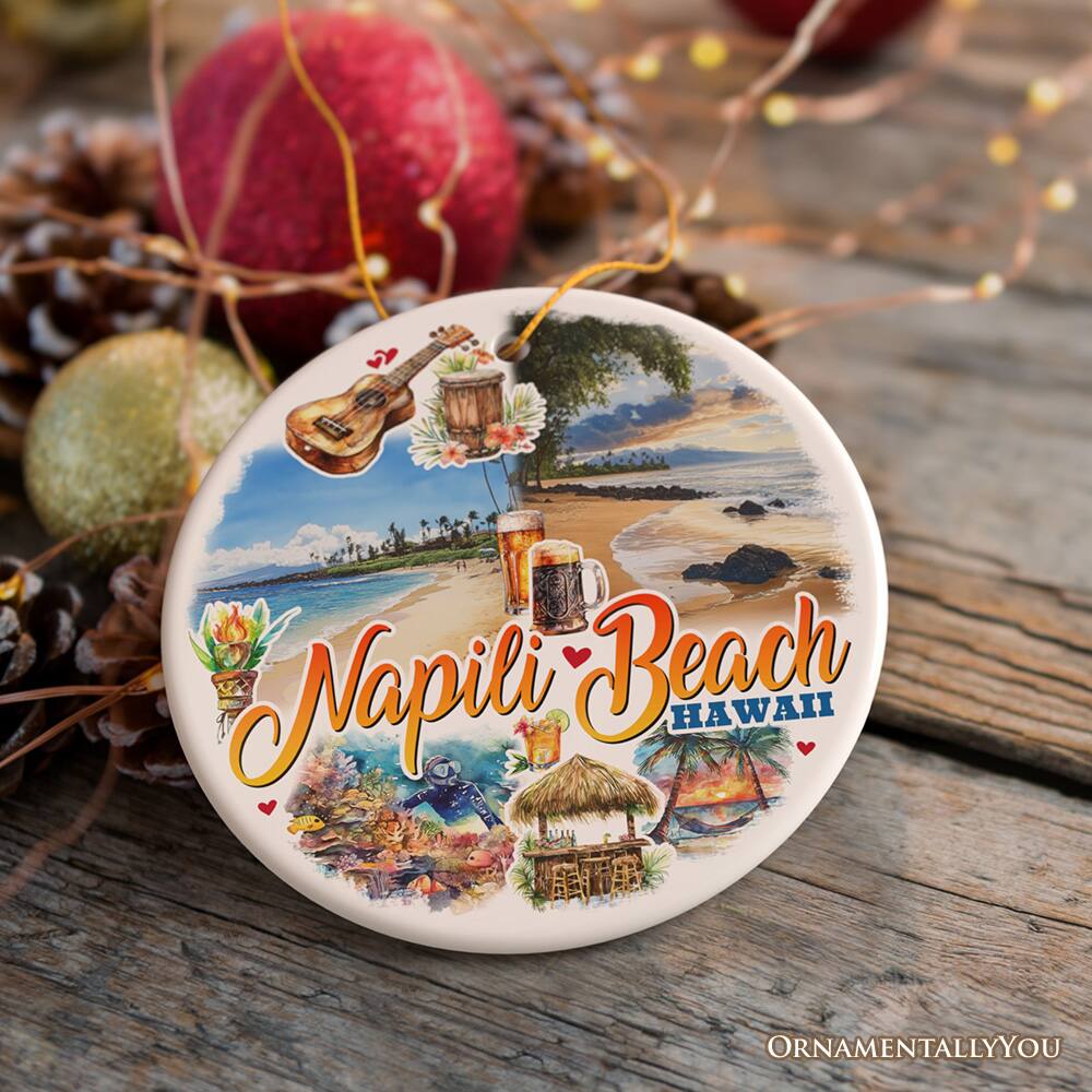 Napili Beach  
Hawaii  

ORNAMENTALLY YOU