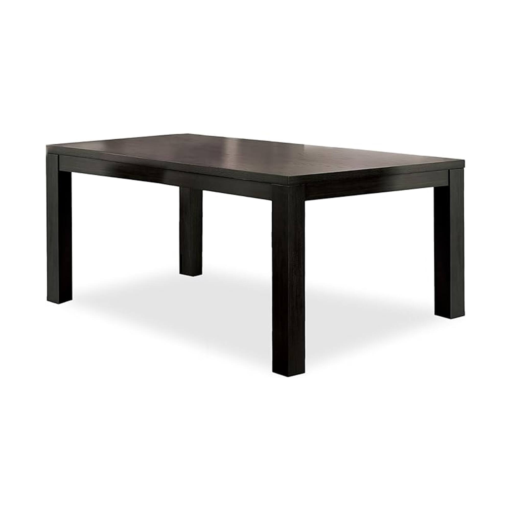 Alt View 2. Manhattan Lane - Renu 7pc Dining Table and Chair Set, 72 Inch Top, Gray Linen, Black - Black, Gray.