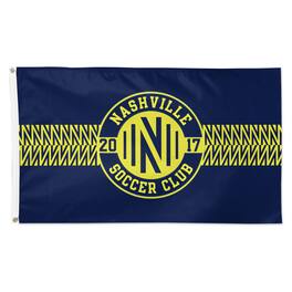 WinCraft - Nashville SC Two-Sided 3' x 5' Applique Flag - Multicolor