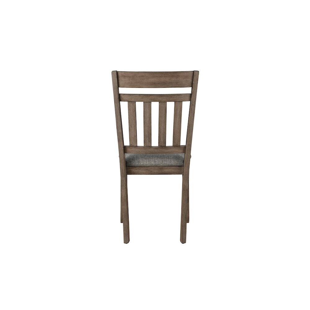 Alt View 3. New Classic Furniture - Harrisburg Wood Dining Chair (Set of 2), Walnut - Brown.