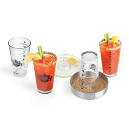 Final Touch - 6 Piece Bloody Mary Gift Set - Clear