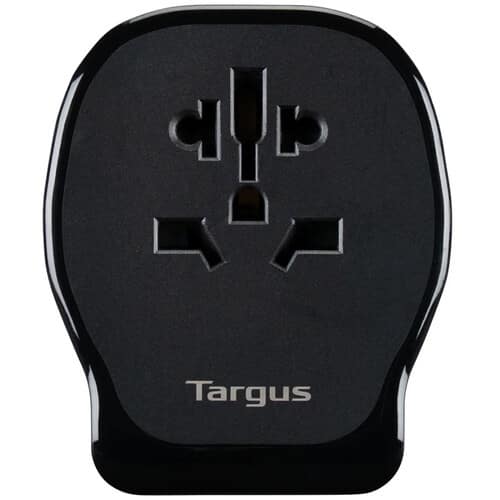 Targus - 20W World Travel Adapter with USB Ports - Black