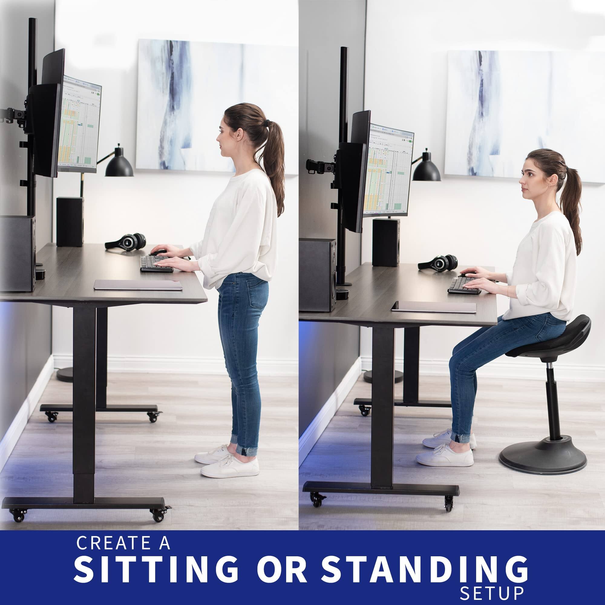 CREATE A SITTING OR STANDING SETUP