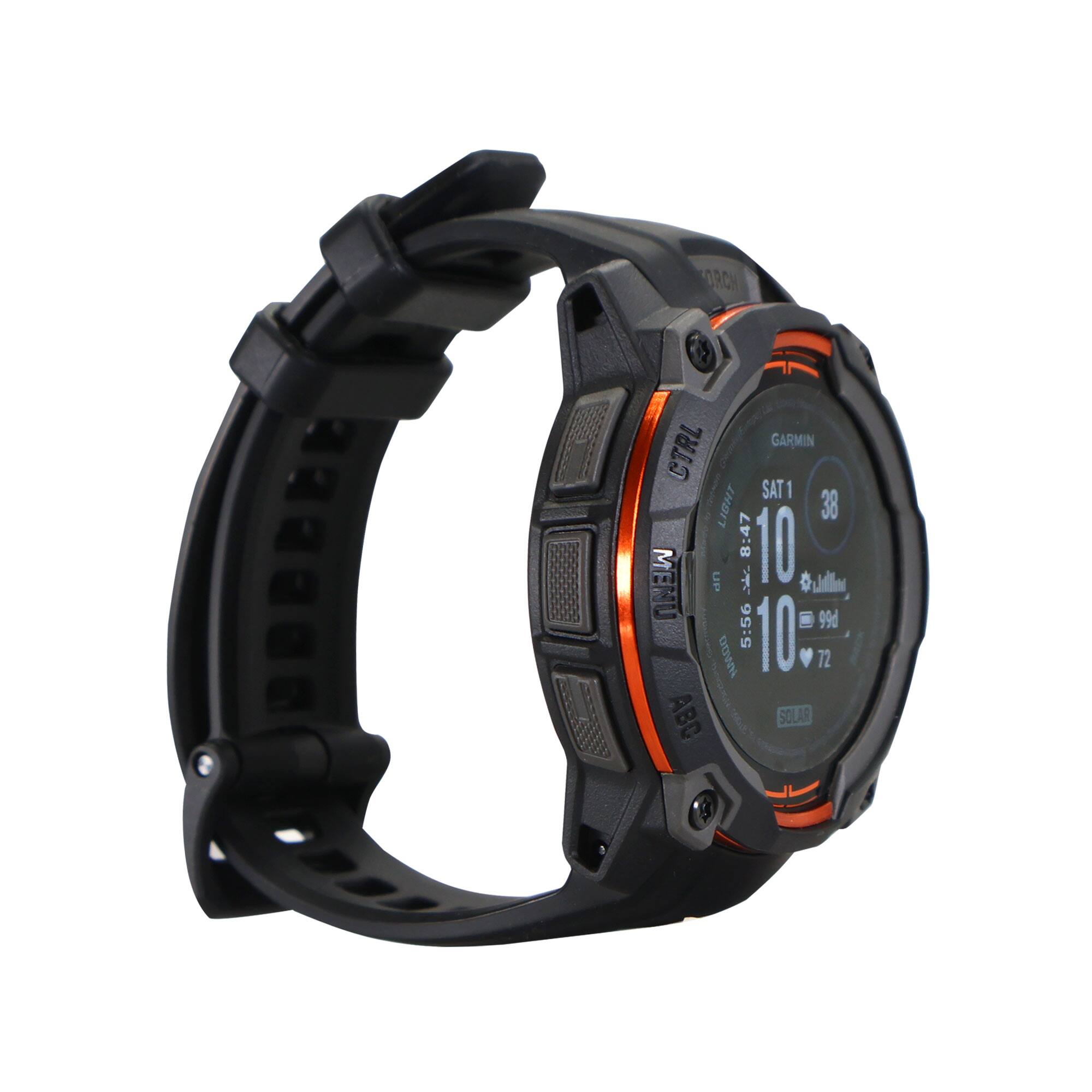 ORCH GARMIN CTRL SAT 1 LIGHT 38 8:47 10 M MENU aa X 0  5:56 . 99d DOWN 10 72 ABC SOLAR