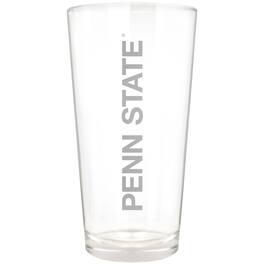 Great American Products - Penn State Nittany Lions Etched 16oz. Vertical Rally Cry Pint Glass - Multicolor