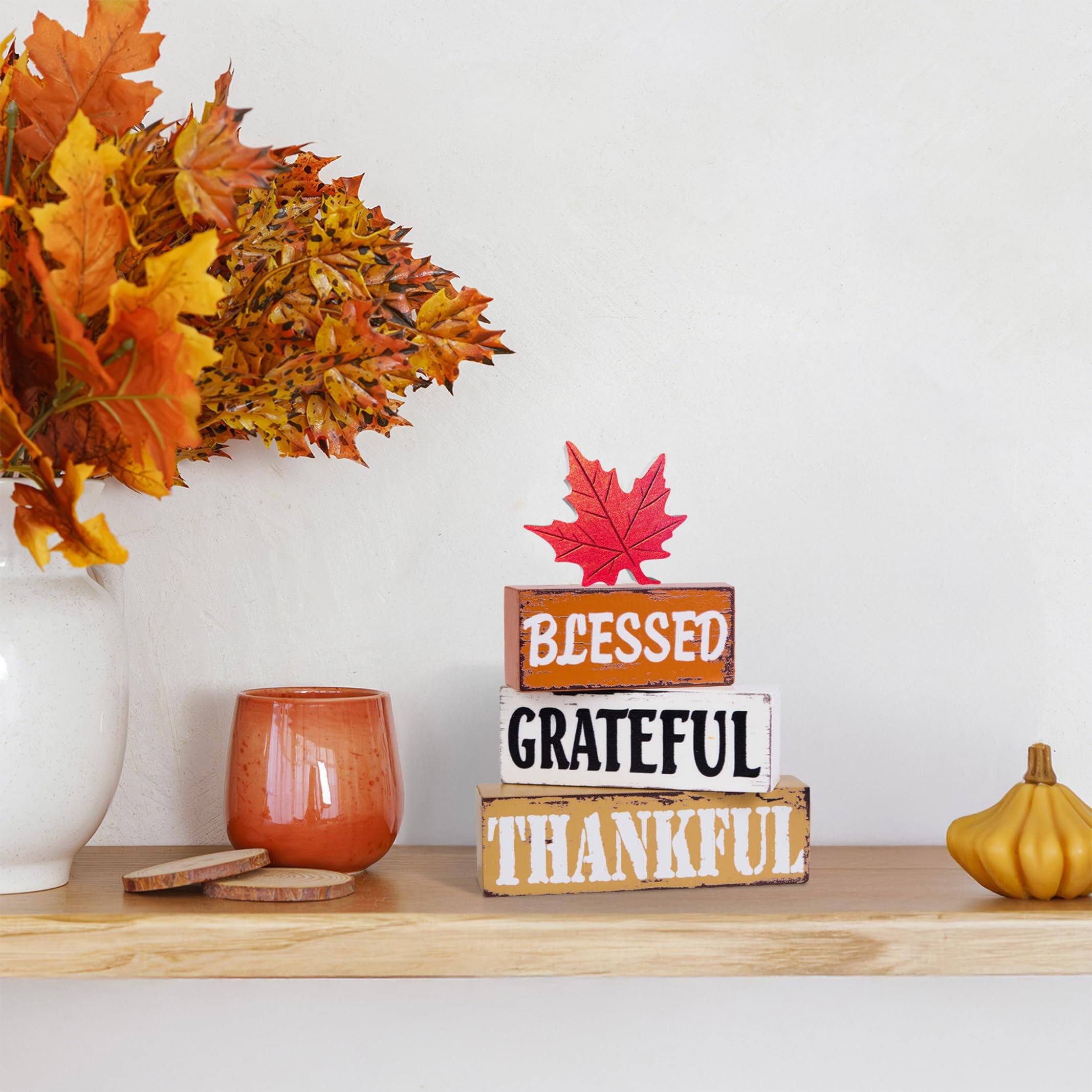 BLESSED  
GRATEFUL  
THANKFUL