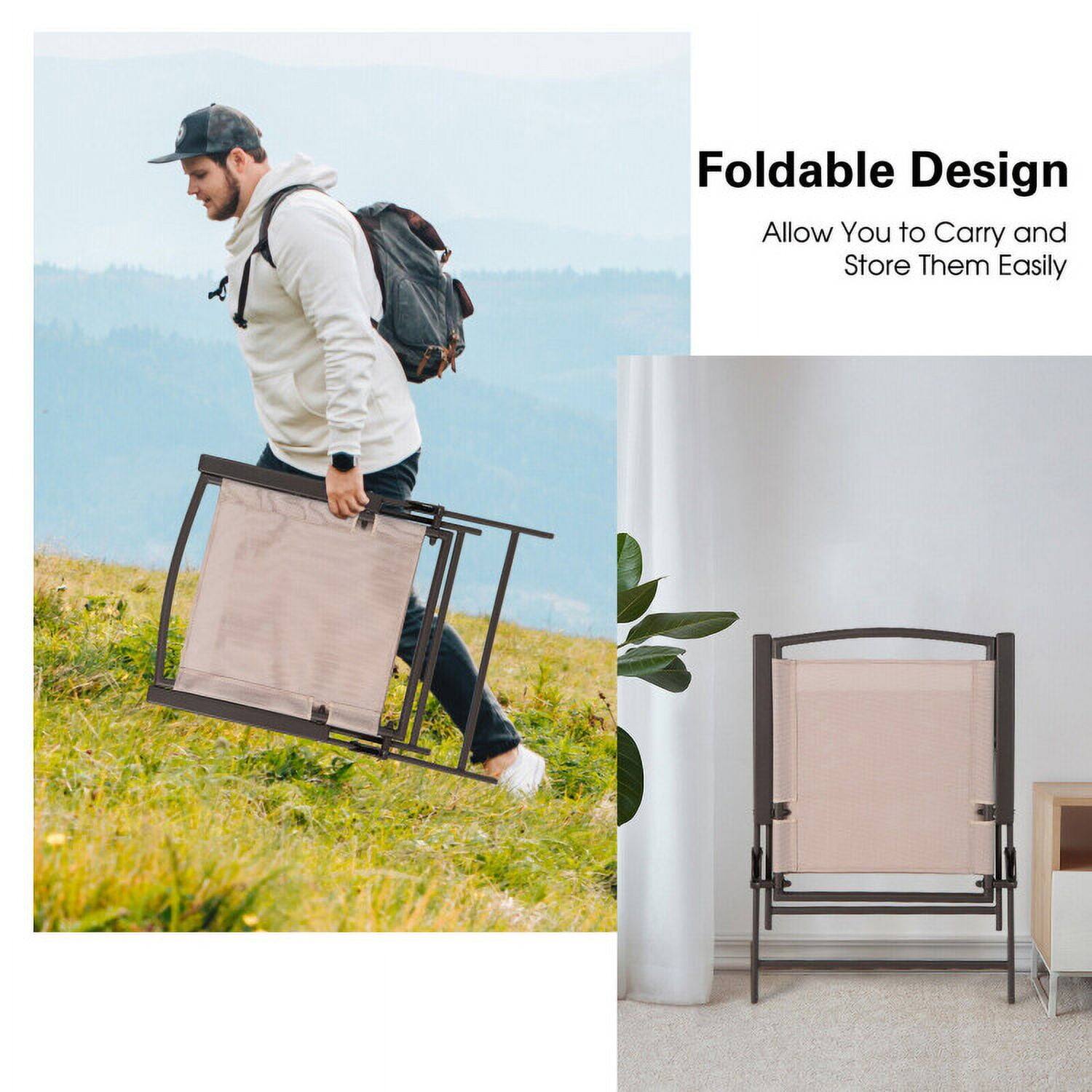 Foldable Design  
Allow You to Carry and Store Them Easily
