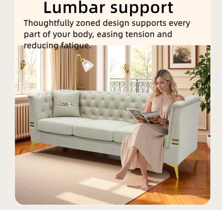 Lumbar support

Thoughtfully zoned design supports every part of your body, easing tension and reducing fatigue.