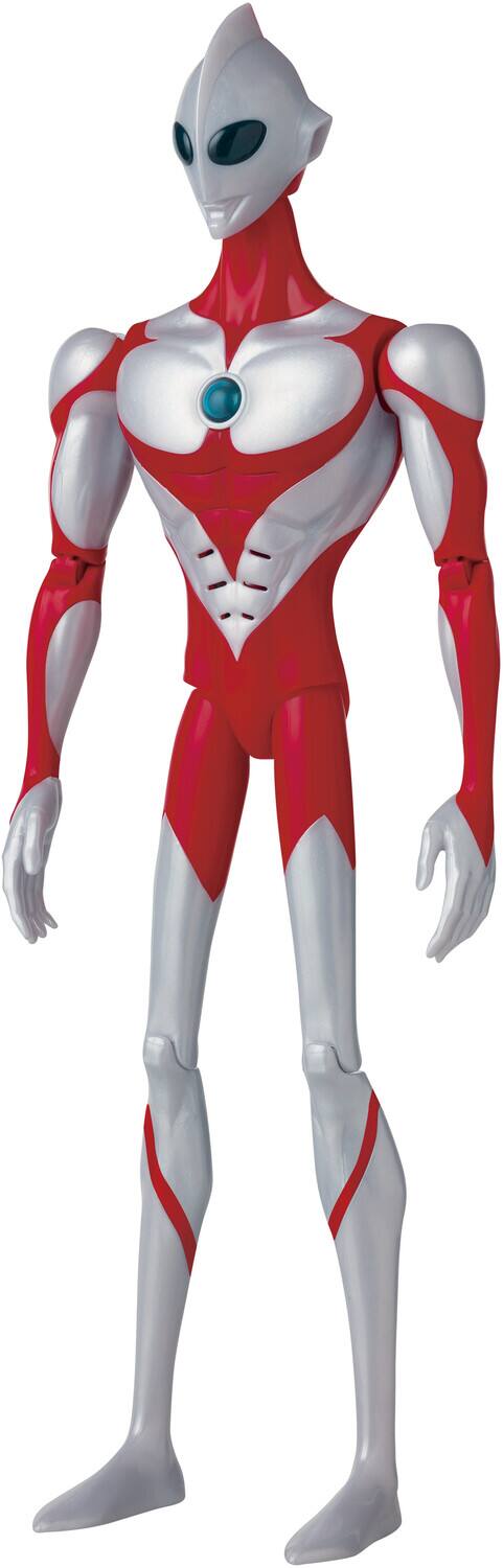Alt View 1. Bandai - Bandai - Ultraman: Rising - 12" Deluxe Ultraman Figure   - Collectibles - Multicolor.