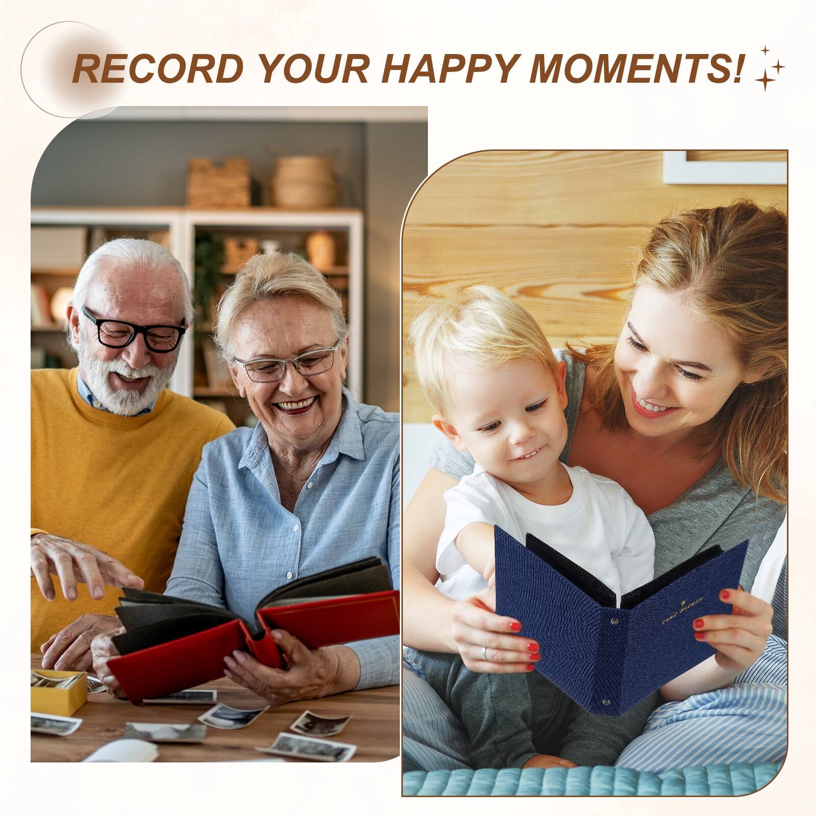 RECORD YOUR HAPPY MOMENTS!