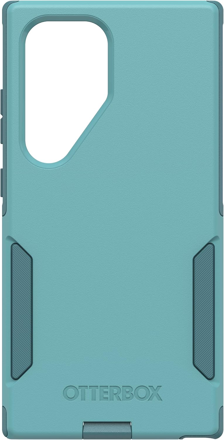 Alt View 2. OtterBox - OtterBox - Commuter Series Hard Shell for Samsung Galaxy S24 Ultra - Riveting Way (Teal).