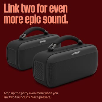 Bose SoundLink Max Portable Bluetooth Speaker Black 883848-0100 Bose SoundLink Max Portable Bluetooth Speaker Black 883848-0100