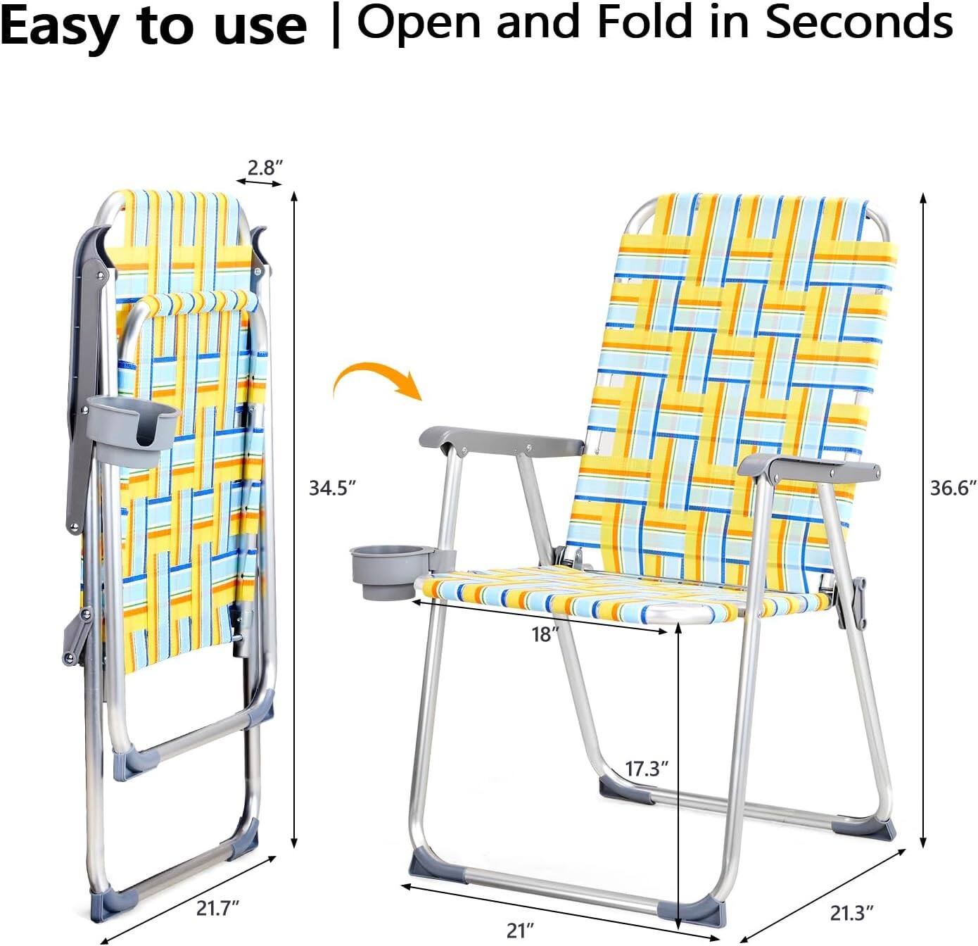 Easy to use | Open and Fold in Seconds

- 2.8"
- 34.5"
- 36.6"
- 18"
- 17.3"
- 21.7"
- 21"
- 21.3"
