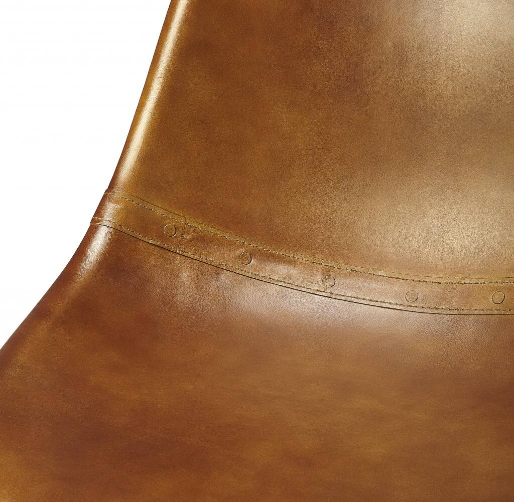 Alt View 2. Hivvago - Hivvago 18 Inch Faux Leather Side Chair - Brown.