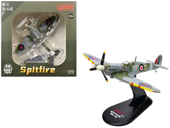 LEGION 15+ DIE CAST Spitfire SERIES 1/72 SCALE
Spitfire LEGION!
RFOD
1:72