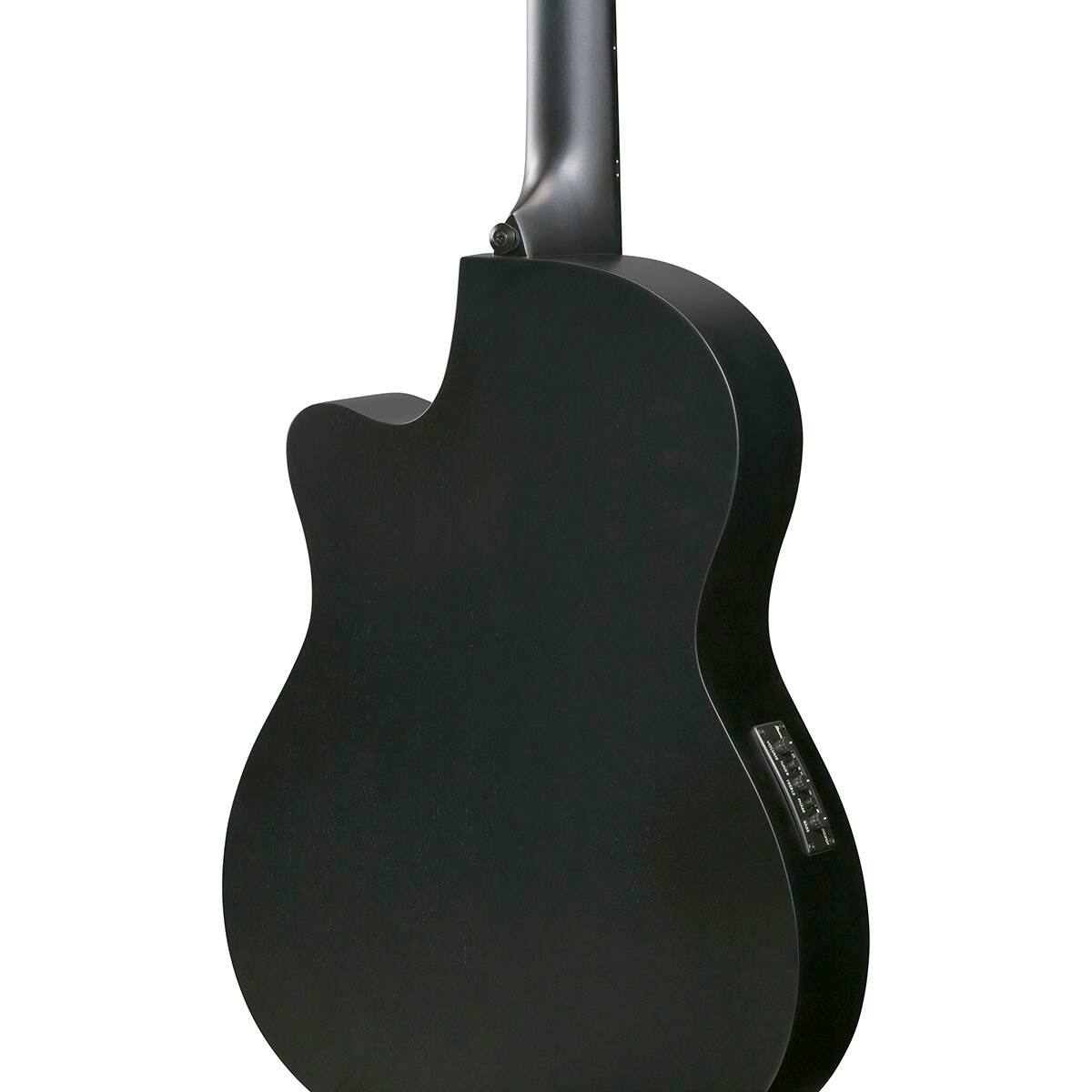 Alt View 6. Ibanez - Ibanez Classical Series GA621 Acoustic Electric Guitar, Black Out.