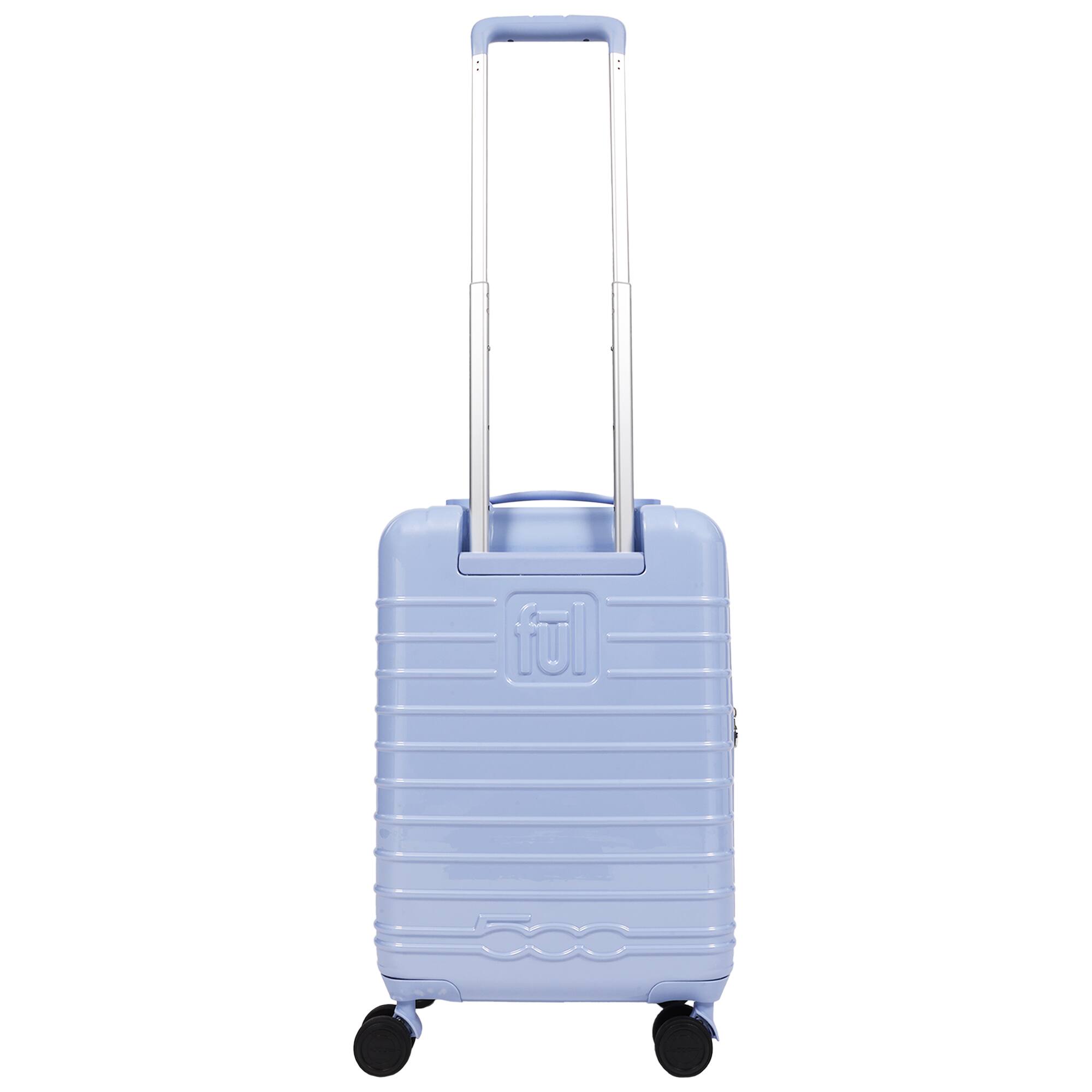 Back. Ful - 22" Expandable Hardside Carry-On Spinner - LIGHT BLUE.