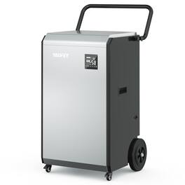 Yaufey - 240 Pint Large Capacity Industrial Commercial Smart Dehumidifier, for 8000 sq ft