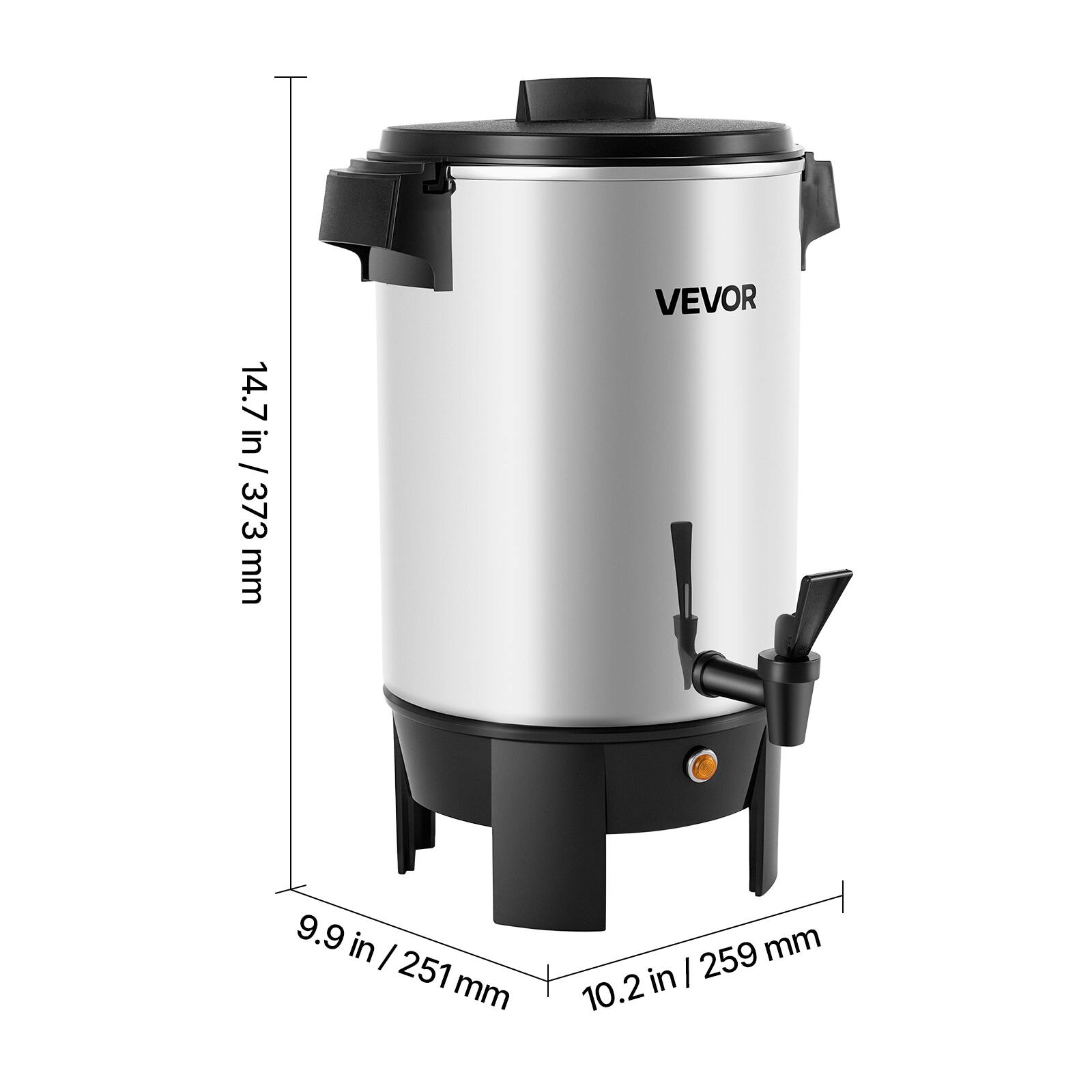14.7 in / 373 mm

VEVOR

9.9 in / 251 mm

10.2 in / 259 mm
