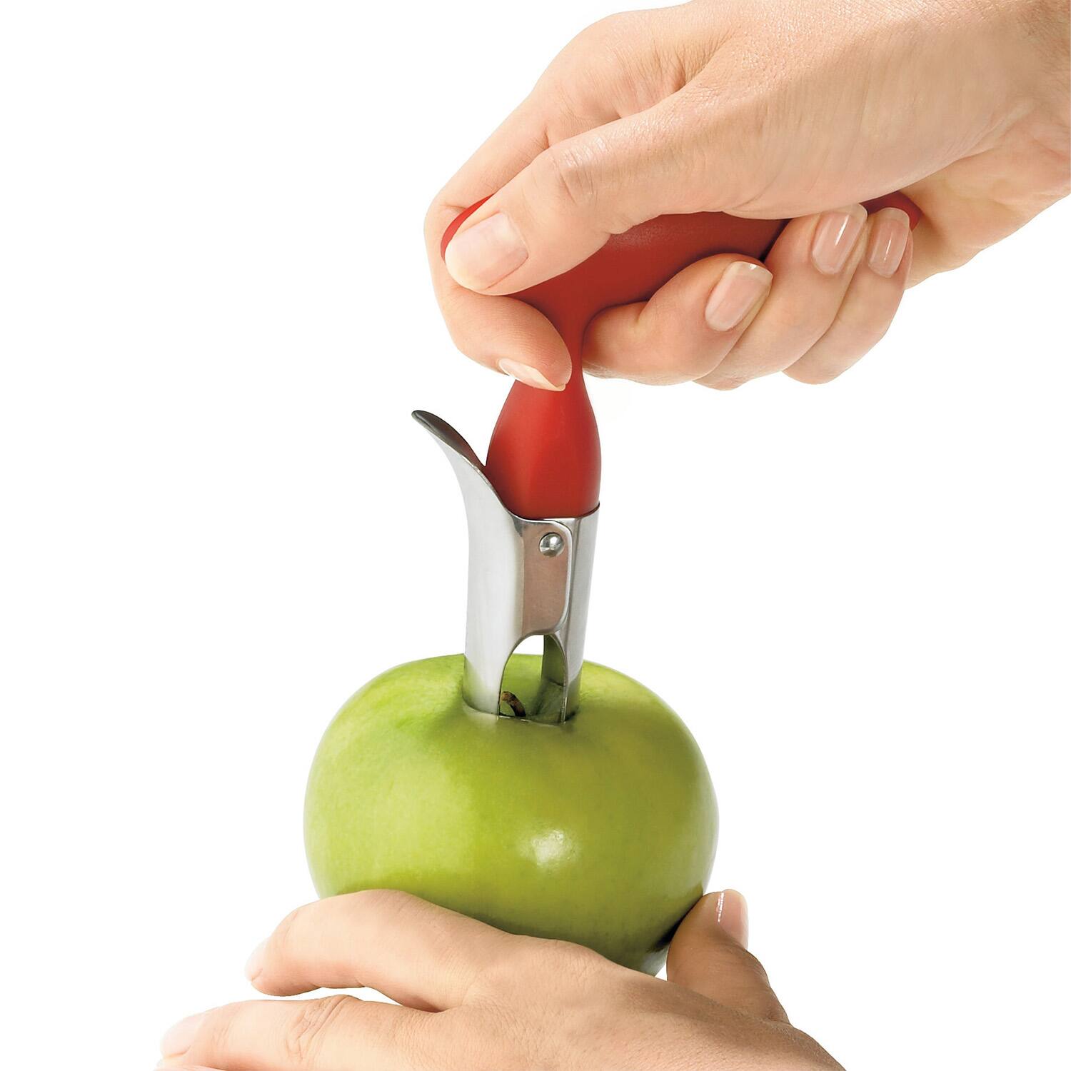 Alt View 1. Cuisipro - Easy Release Apple Corer - Red.