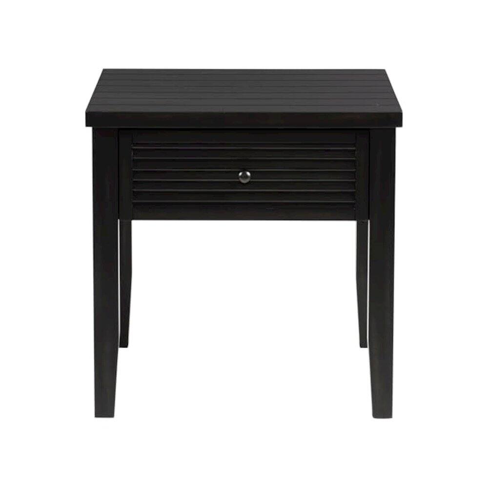 Alt View 3. Coaster Co. of America - Concord 3-piece Coffee and End Table Set Distressed Java - Black.
