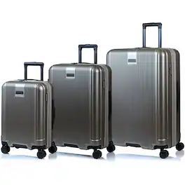 Champs - Marquis 3-Piece Luggage Set - Gray