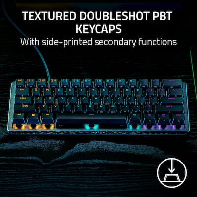 Razer Huntsman V3 Pro Mini 60% Wired Analog Optical Linear Switch Razer Huntsman V3 Pro Mini 60% Wired Analog Optical Linear Switch