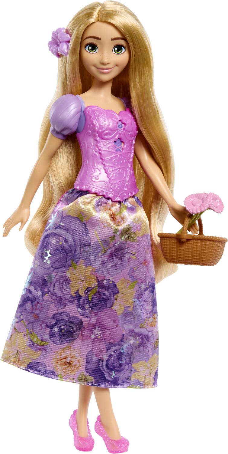 Alt View 4. Mattel - Mattel - Disney Princess SPIN & REVEAL Rapunzel Doll   - Collectibles - Multicolor.