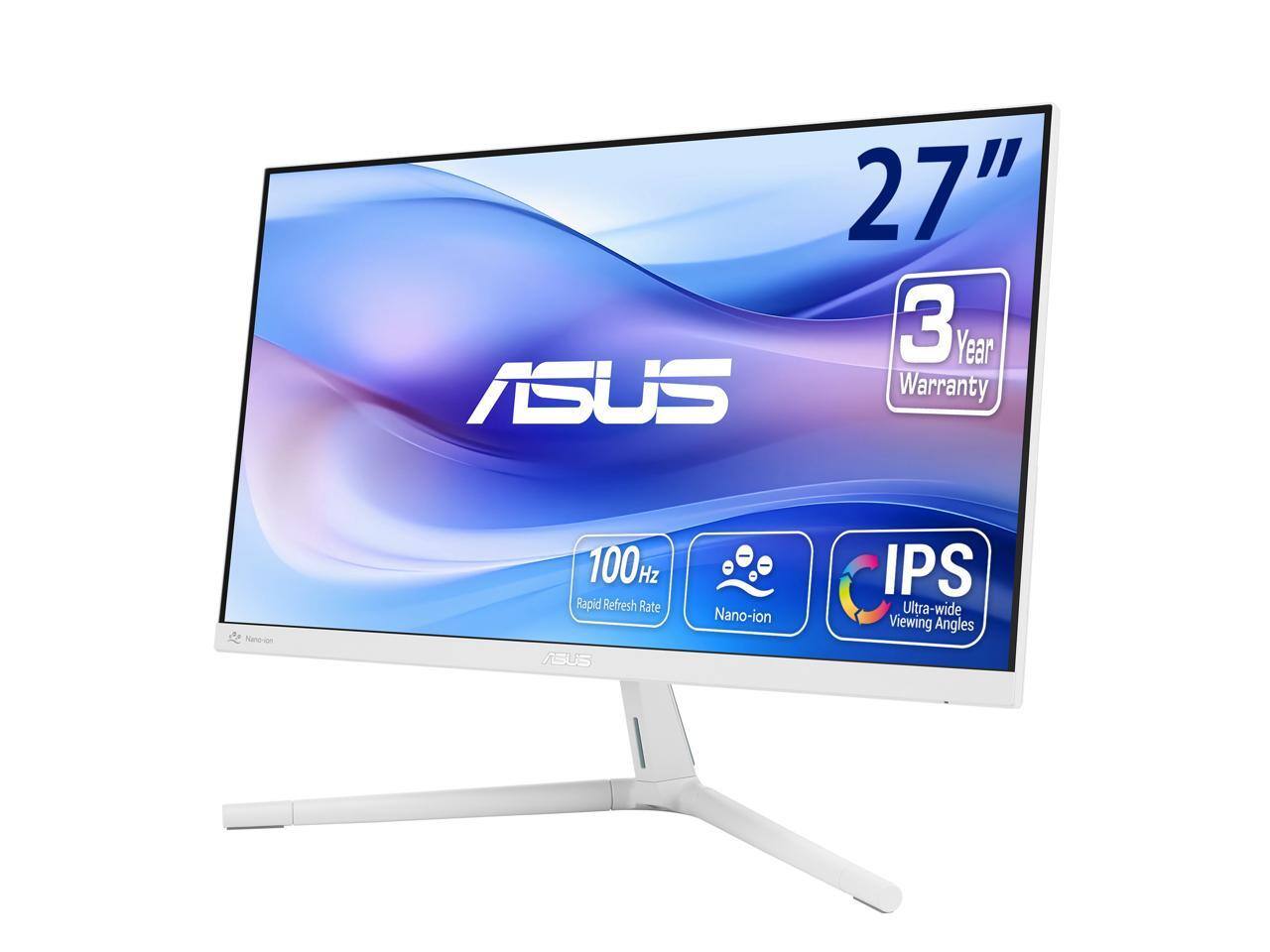 ASUS - 27" Full HD LED Monitor - White