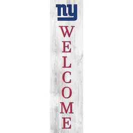 Fan Creations - New York Giants 48'' Welcome Leaner - Multicolor