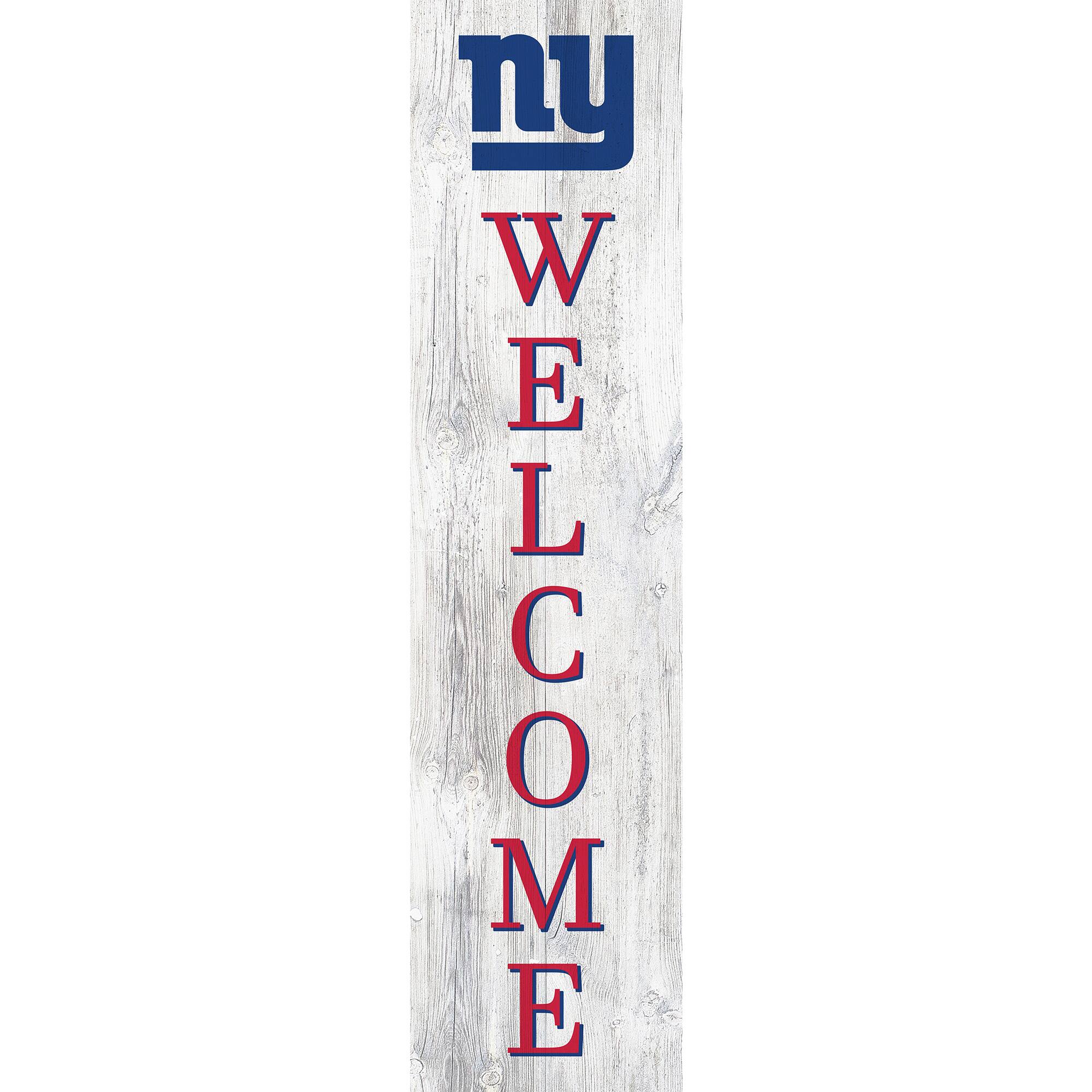 New York Giants 48'' Welcome Leaner