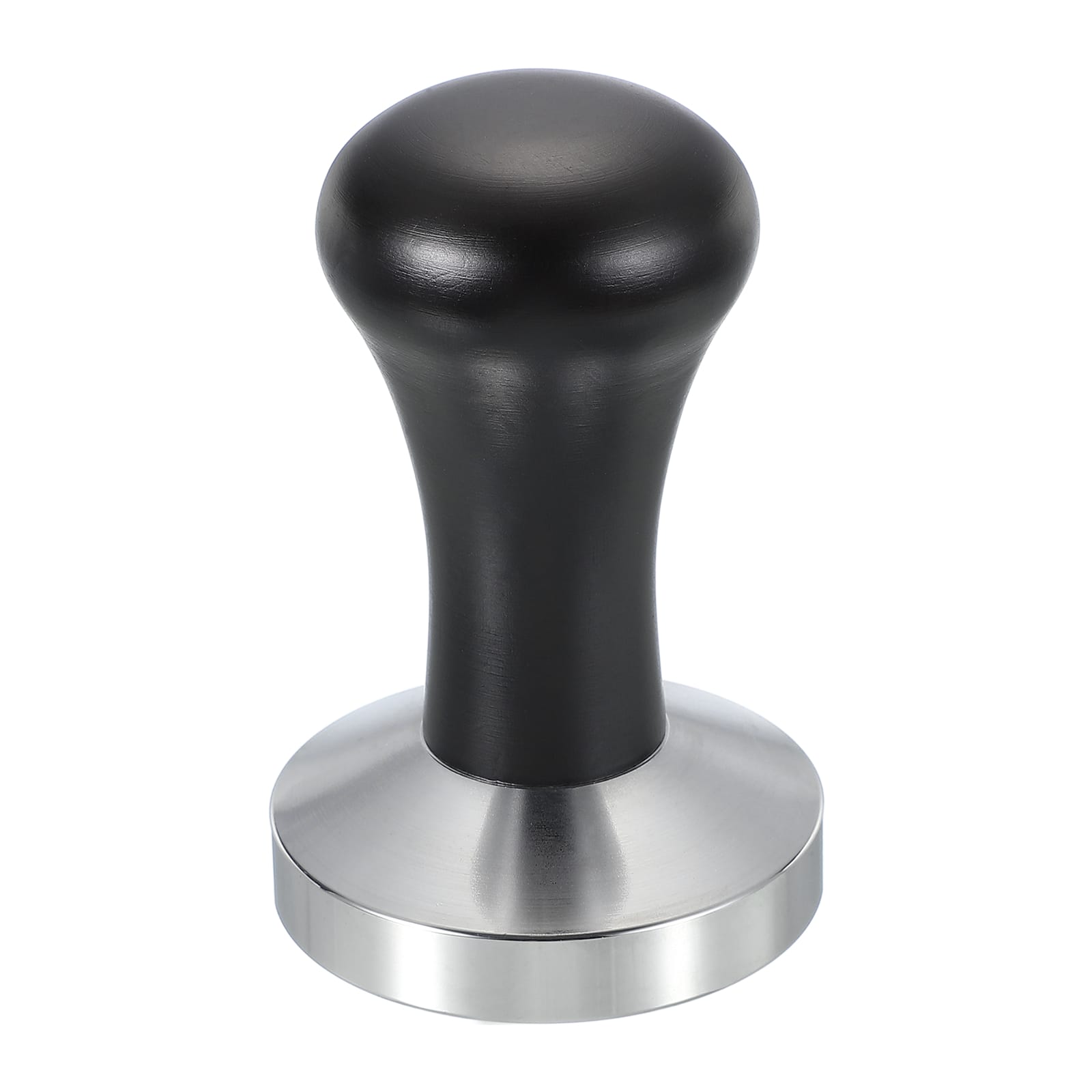 Unique Bargains - 58mm Coffee Tamper, Stainless Steel Espresso Press Tamper with Wooden Handle for Coffee Shop Restaurant - Black price history on PriceWatchPro