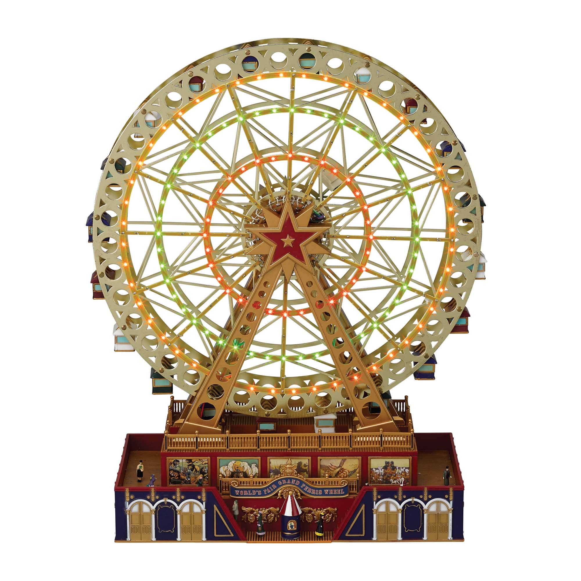 Front. Mr Christmas - 15" World's Fair Grand Ferris Wheel.