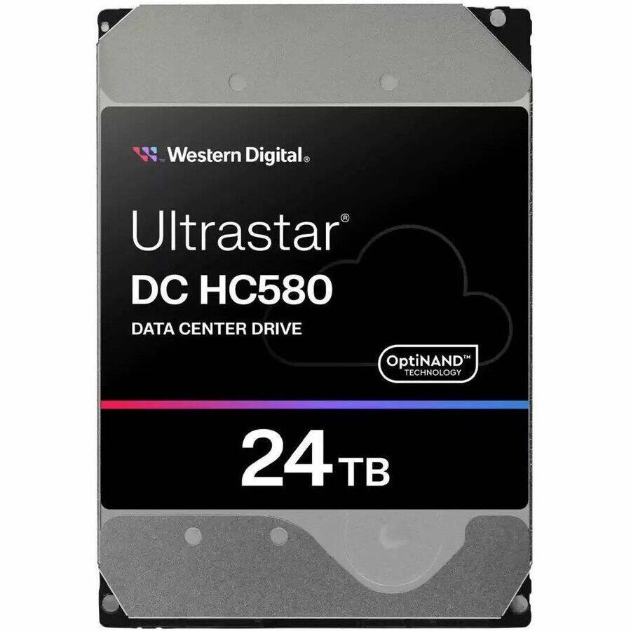 Western Digital : Ultrastar DC HC580 DATA CENTER DRIVE TM OptiNAND TECHNOLOGY 24 TB