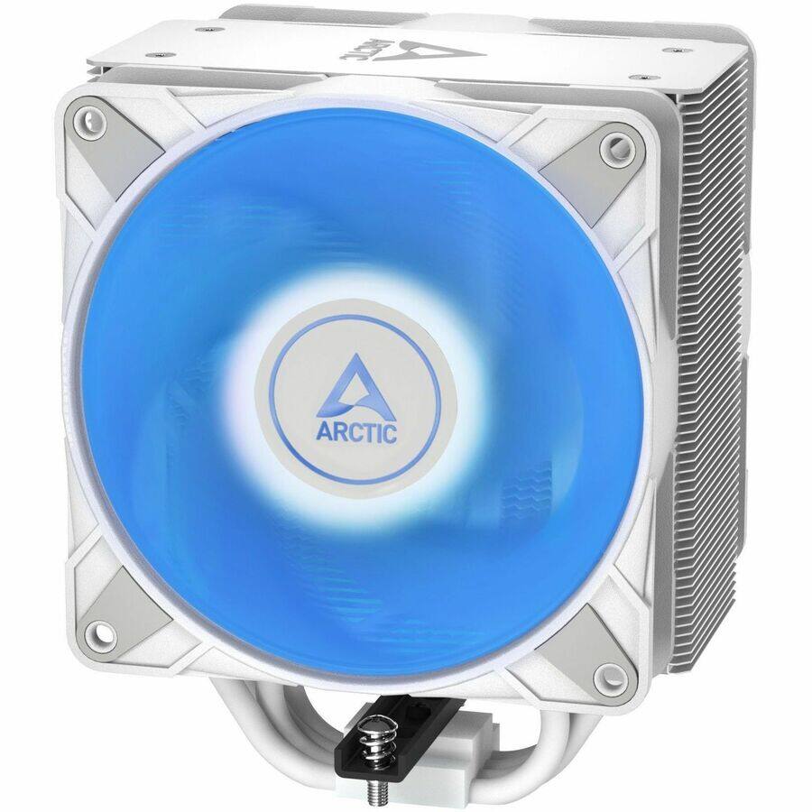 Left. Arctic - Freezer 36 A-RGB (White) Multi Compatible Tower CPU Cooler with A-RGB - White.