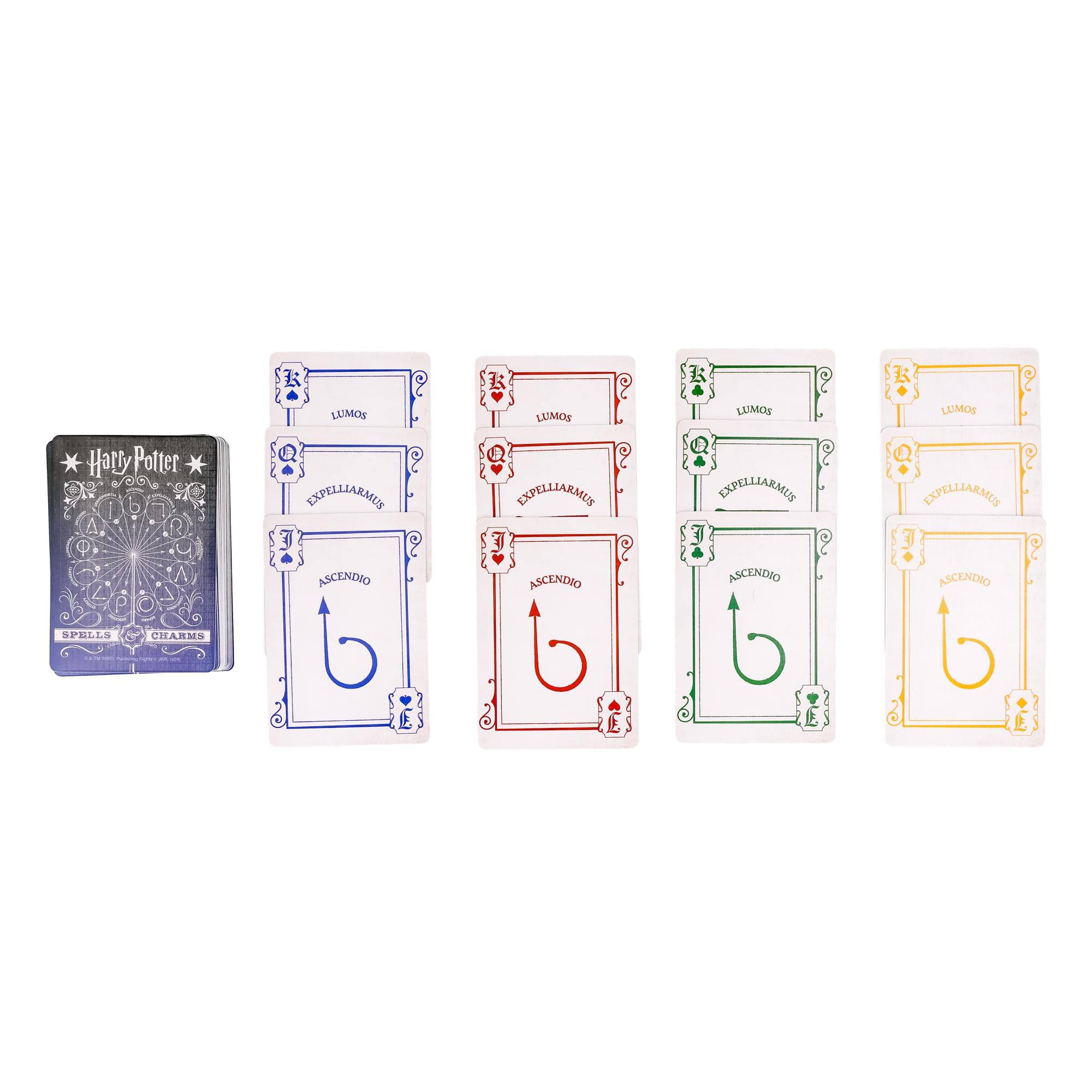 Harry Potter  
LUMOS  
EXPELLIARMUS  
ASCENDIO  

LUMOS  
EXPELLIARMUS  
ASCENDIO  

LUMOS  
EXPELLIARMUS  
ASCENDIO  

LUMOS  
EXPELLIARMUS  
ASCENDIO  

SPELLS & CHARMS