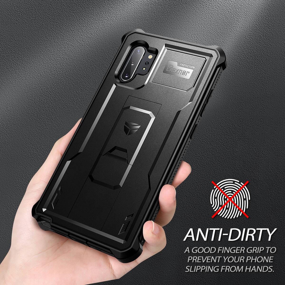 PROTECTION Dexnar X ANTI-DIRTY A GOOD FINGER GRIP TO PREVENT YOUR PHONE SLIPPING FROM HANDS.