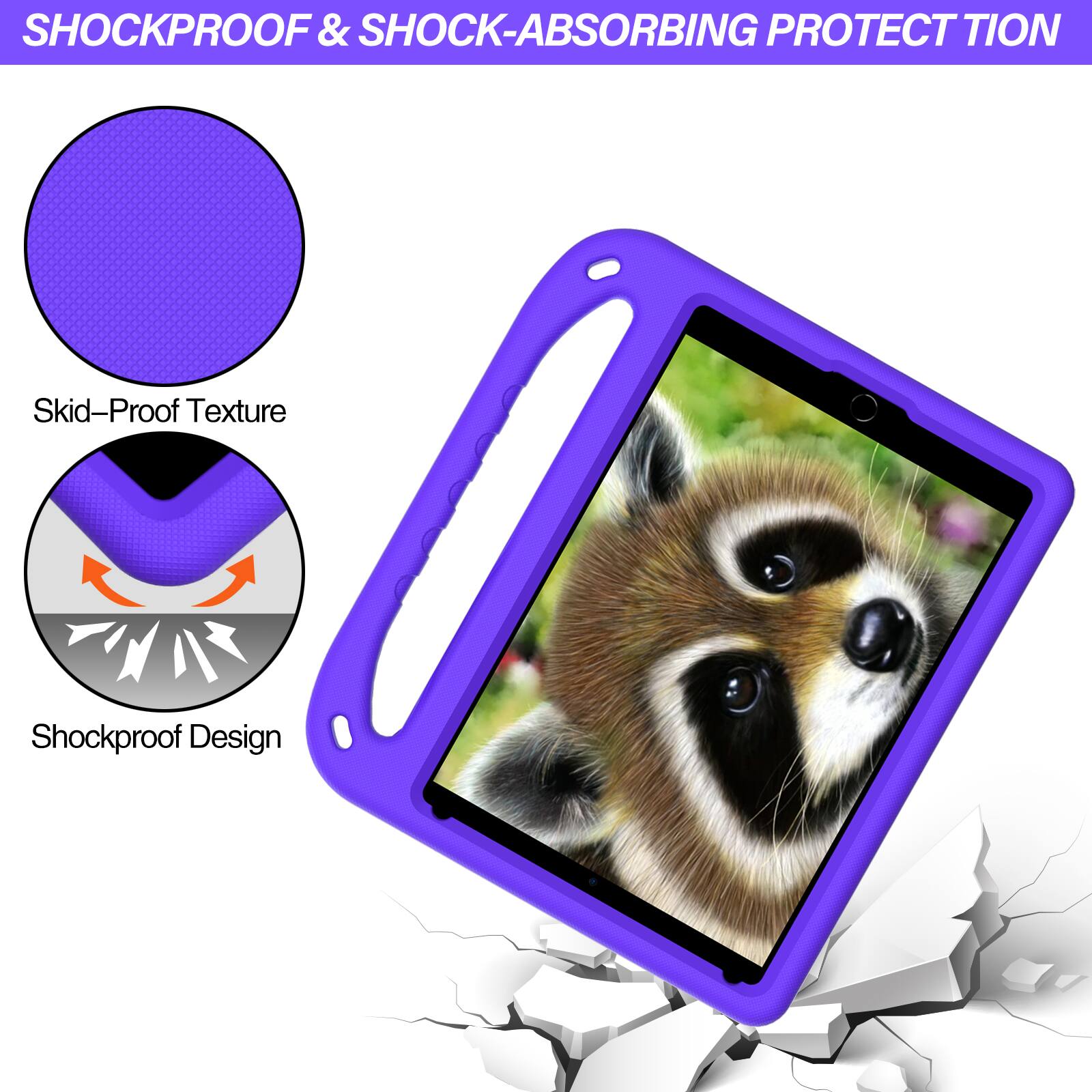 SHOCKPROOF & SHOCK-ABSORBING PROTECTION

Skid-Proof Texture

Shockproof Design
