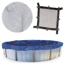 Swimline - Hydrotools Leaf Net Winter Pool Cover for 33 Ft Above Ground Pools