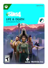 XBOX ONE The SIMS 4 LIFE & DEATH EXPANSION PACK TEEN RATING maxis Electronic Arts