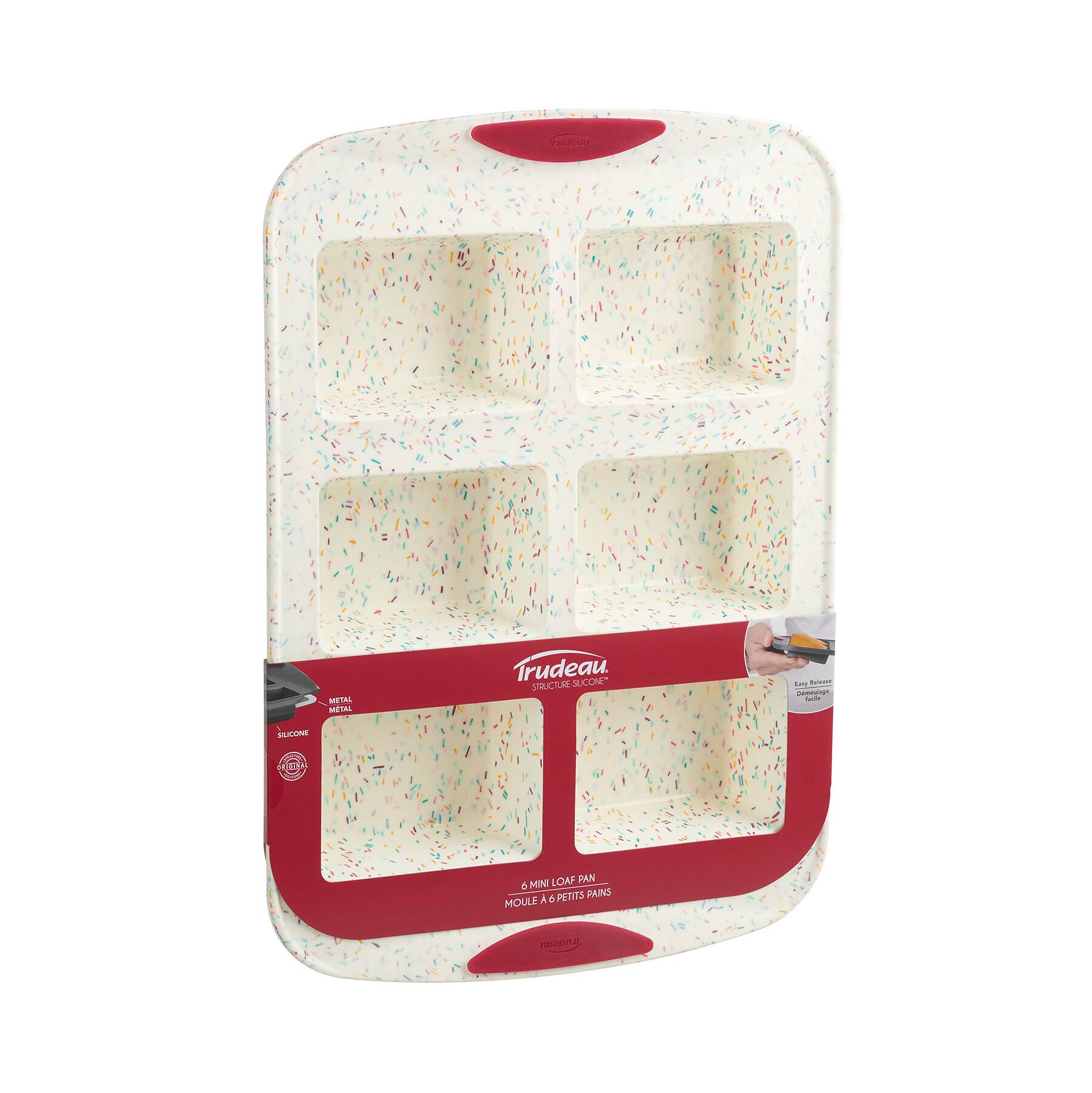 Trudeau Silicone 6 Mini Loaf Pan