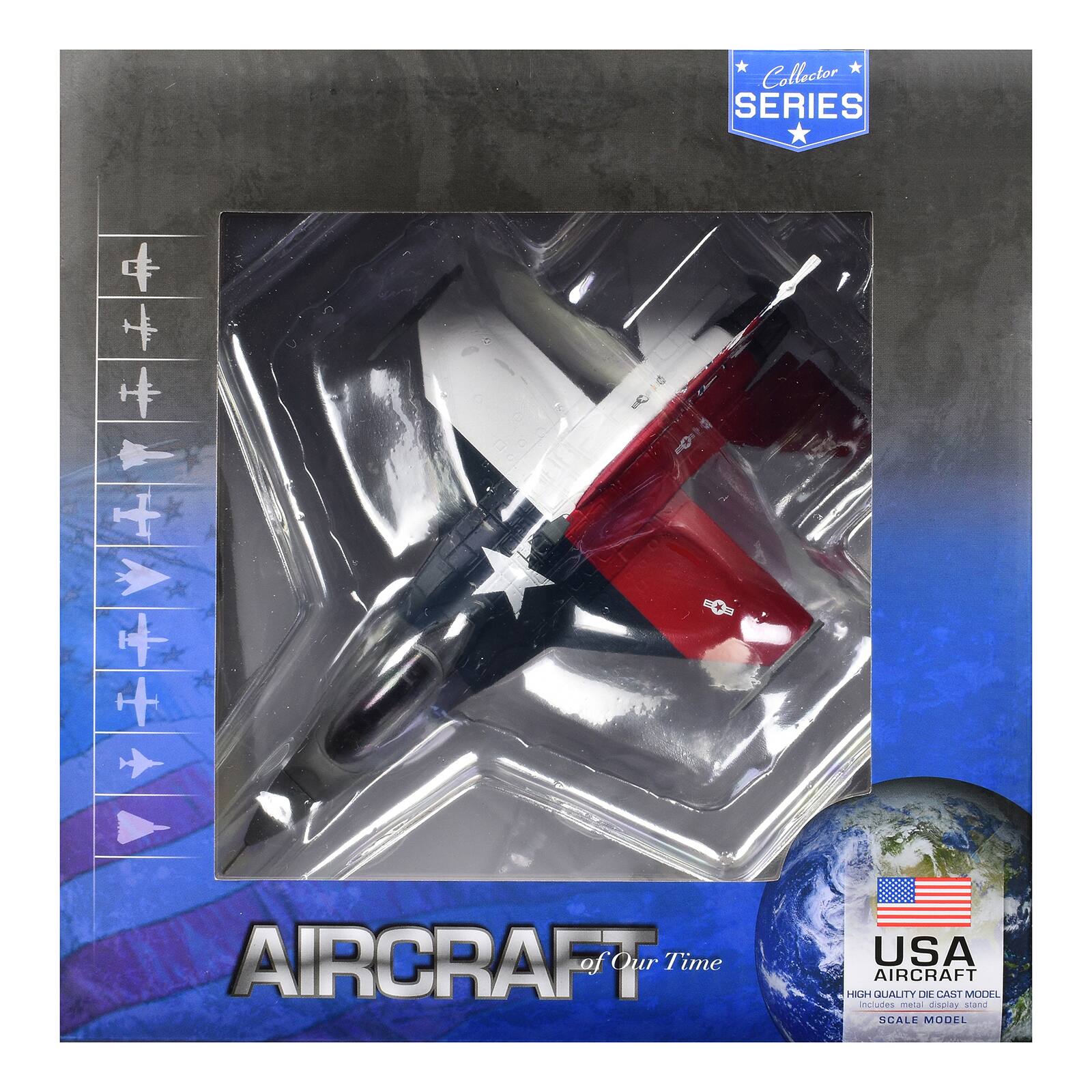 Collector SERIES  
AIRCRAFT of Our Time  
USA AIRCRAFT  
HIGH QUALITY DIE CAST MODEL  
SCALE MODEL