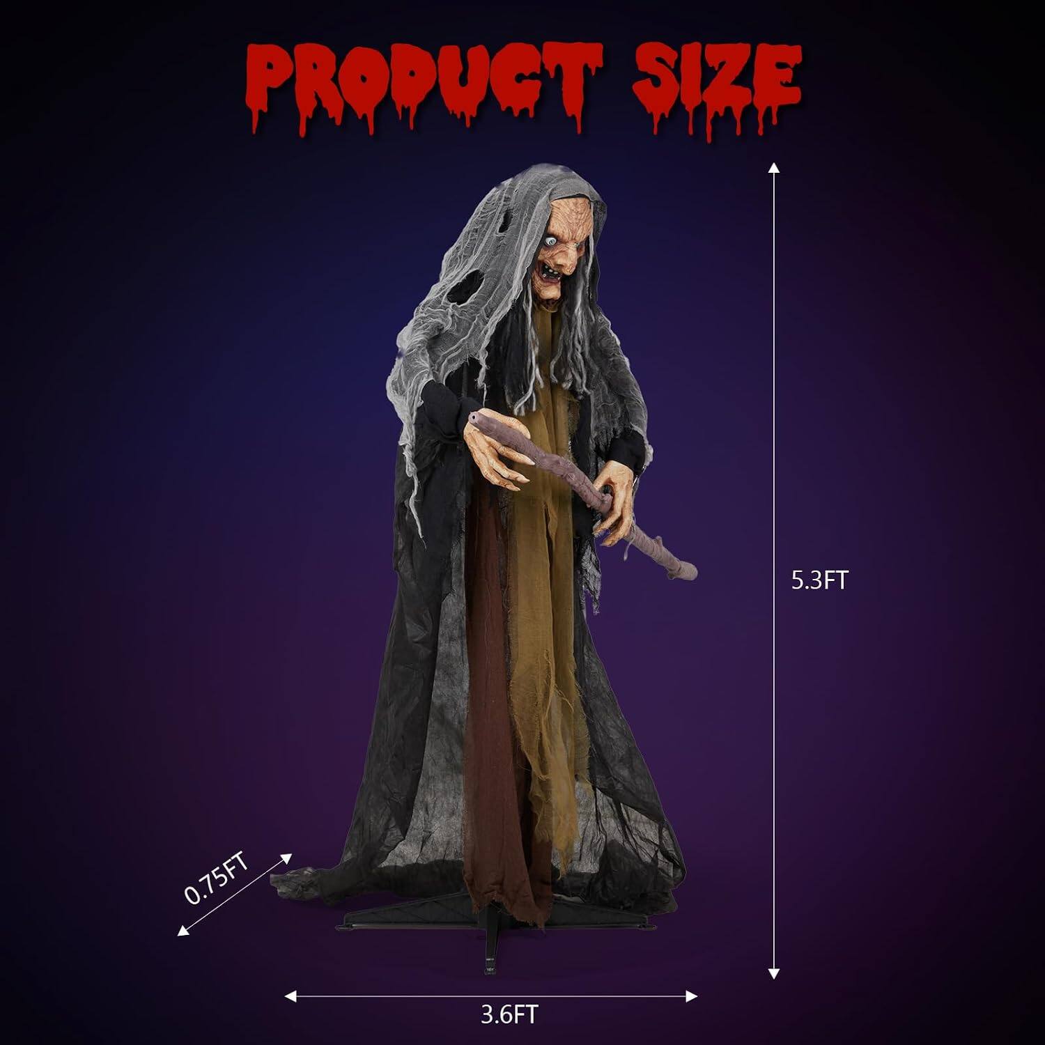 PRODUCT SIZE  
5.3FT  
0.75FT  
3.6FT