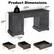Product Dimensions:
- 200 LBS
- 1460MM (57.5")
- 550MM (21.7")
- 760MM (29.9")
- 431MM (17.0")
- 419MM (16.5")
- 137MM (5.4")
- 325MM (12.8")
- 168MM (6.6")
- 592MM (23.3")