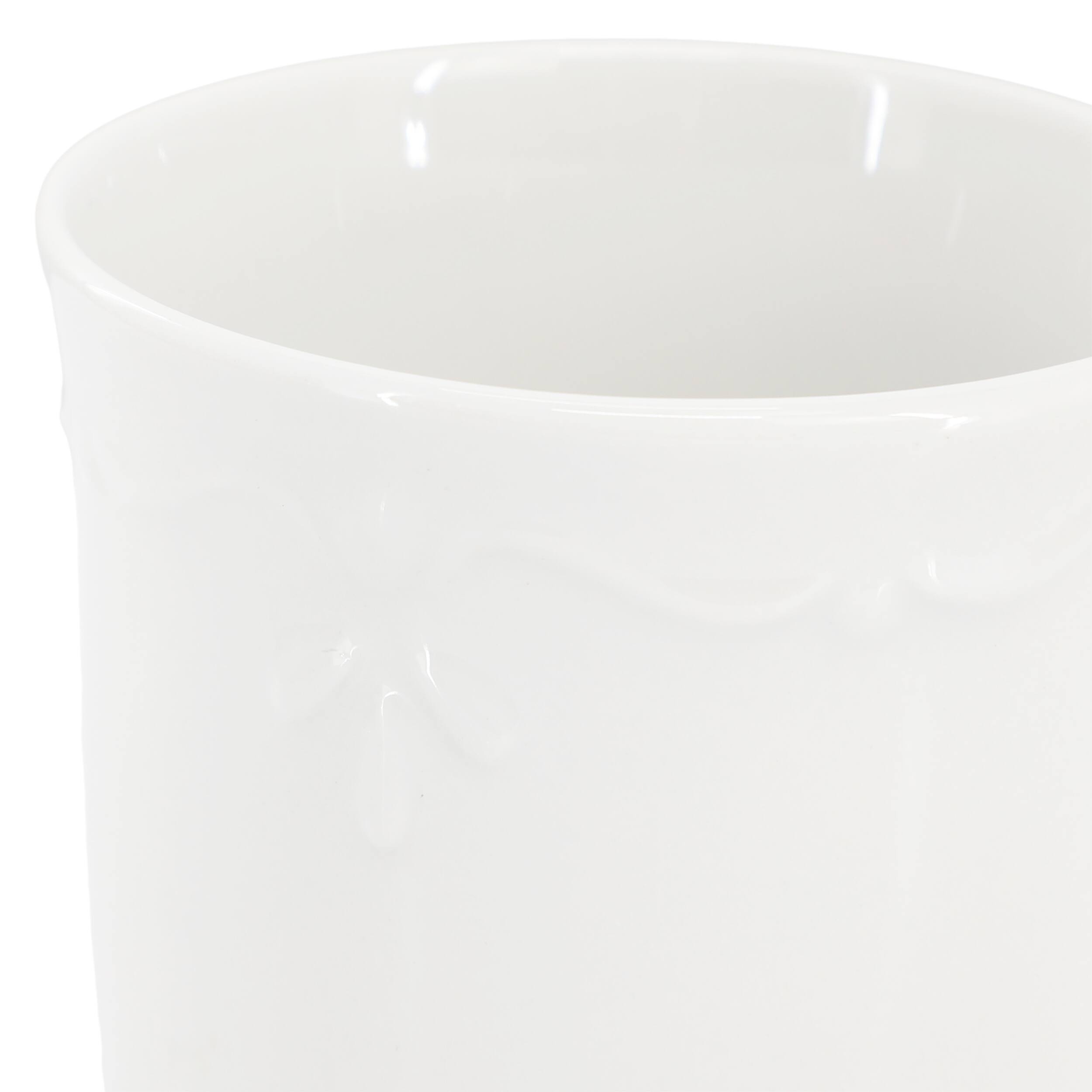 Alt View 2. Elama - Elama Henryi 6 Piece 12 Ounce Porcelain Mug Set in White - White.