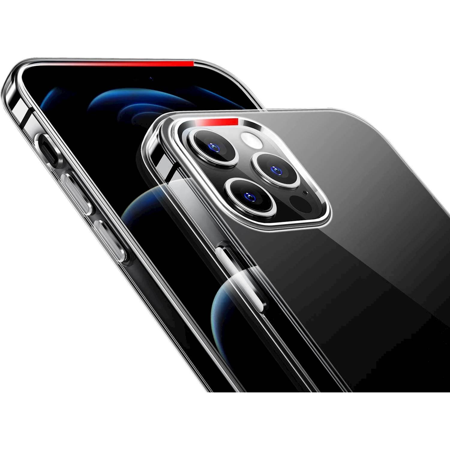 Alt View 15. SaharaCase - Hybrid-Flex Hard Shell Case for Apple iPhone 13 Pro - Clear.