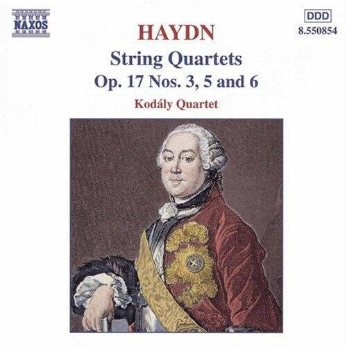 NAXOS  
String Quartets  
Op. 17 Nos. 3, 5 and 6  
Kodály Quartet  
DDD  
8.550854
