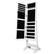 Alt View 13. Costway - Mirrored Jewelry Cabinet Organizer Storage Box White - White.